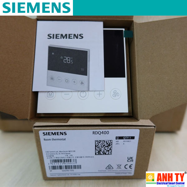 Bộ điều nhiệt phòng Siemens RDQ400